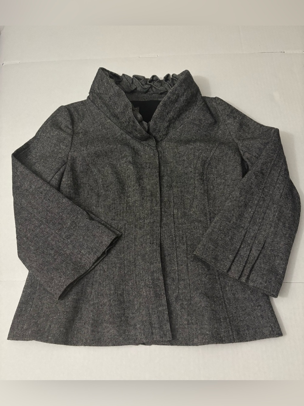 Saks Fifth Avenue Sz 10 Blazer Jacket Wool Blend
